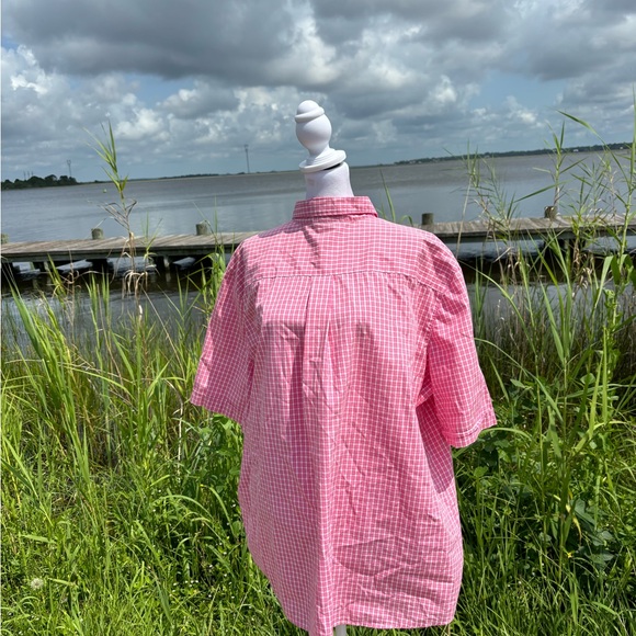 Allison & Co. Men’s Pink Plaid Button Down Shirt XL - Picture 3 of 6